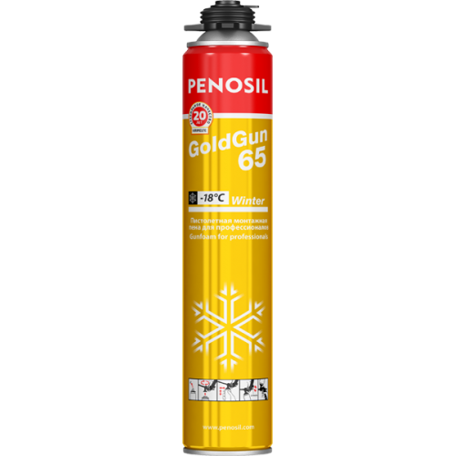 Пена монтажная Penosil GoldGun 65, зимняя